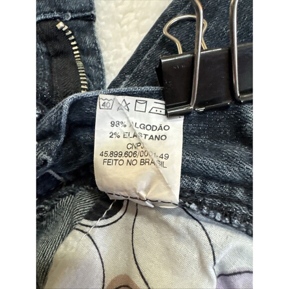 Forum Premium Brazilian Jeans Sz EUR 38/ US 6/8 Womens MidRise Distressed - Picture 6 of 10